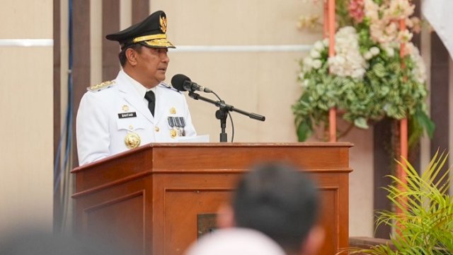 Pj Gubernur Sulsel, Bahtiar Baharuddin.