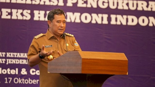 Pj Gubernur Sulsel, Bahtiar Baharuddin.