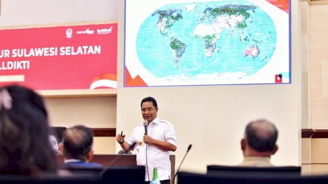 Pj Gubernur Sulsel, Bahtiar Baharuddin.