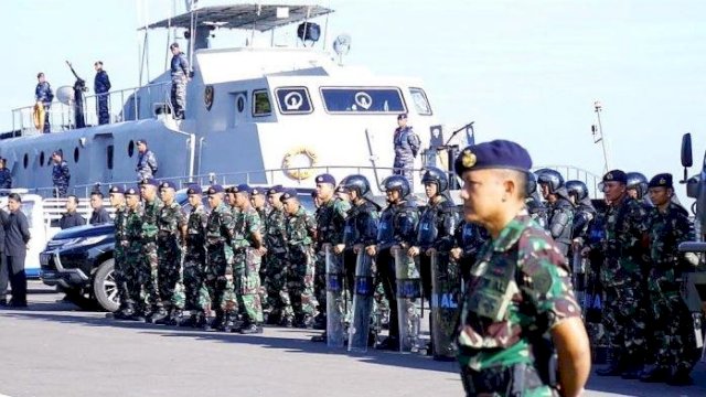 Lantamal VI Makassar Siap Ambil Peran Distribusi Logistik Pemilu 2024