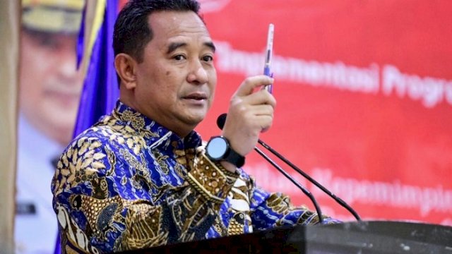 Pj Gubernur Sulsel Bahtiar Baharuddin.