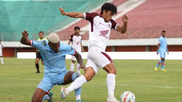 Laga Rans Nusantara vs PSM Makassar berakhir imbang 1-1. (@PSM_Makassar)
