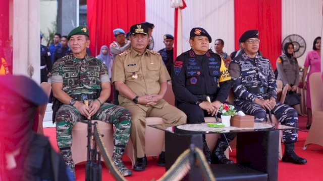 78 Tahun Korps Brimob Polri, Pj Gubernur Sulsel: Negara Aman Menuju Indonesia Maju