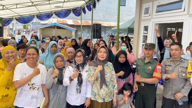 Anggota DPRD Makassar, Rezki serap aspirasi warga Barana, Rabu (1/11/2023).