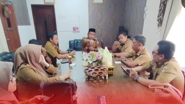 Adakan Rakor, Camat Manggala Kumpulkan Lurah