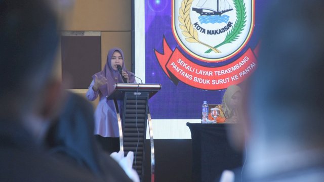 Anggota DPRD Makassar, Fatma Wahyuddin sosialisasikan Perda Pelayanan Kesehatan, di Hotel ASTON, Jalan Sultan Hasanuddin, Sabtu (18/11/2023).