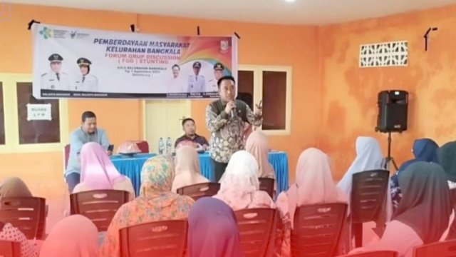 Cegah Stunting, Camat Manggala: Kader Sebagai Garda Terdepan Perpanjangan Tangan Pemerintah