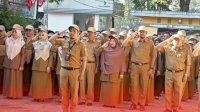 Pimpin Apel Pagi, Camat Manggal: Jaga Kedisiplinan dan Loyalitas