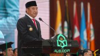 Pj Gubernur Paparkan Lanskap Pembangunan Sulsel di Dies Natalis UIN Alauddin