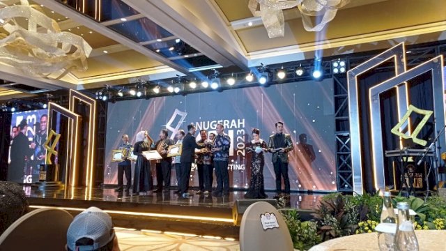 Dinilai Peduli Penyiaran, Pemprov Sulsel Raih Penghargaan dari KPI Awards 2023