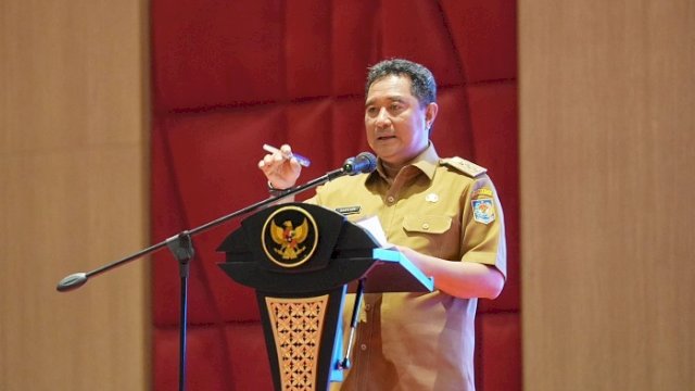Pj Gubernur Sulsel, Bahtiar Baharuddin.