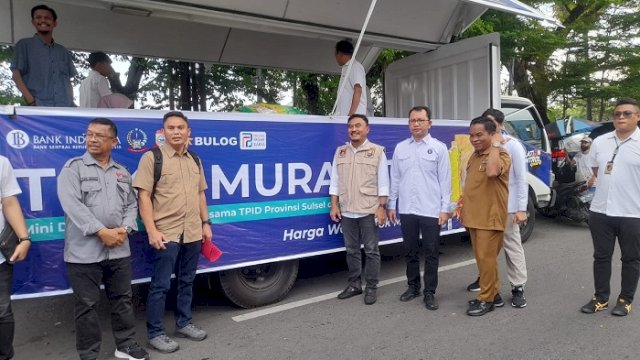 Jaga Inflasi Jelang Nataru, TPID Sulsel Hadirkan Layanan Mini Distribusi Center