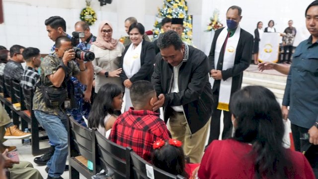 Lakukan Pemantauan, Pj Gubernur dan Forkopimda Sulsel Pastikan Perayaan Natal Berjalan Lancar