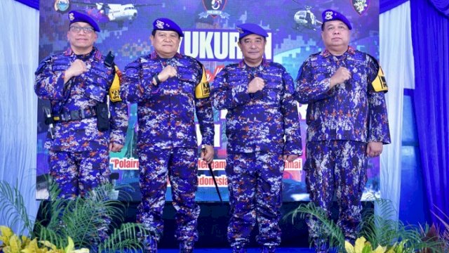 Hadiri HUT Ke-73 Tahun Polairud, Pj Gubernur Bahtiar Ajak Jaga Perairan Sulsel