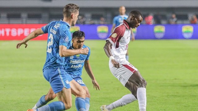 Laga Persib Bandung yang menjamu PSM Makassar berakhir imbang tanpa gol alias 0-0. (@PSM_Makassar)