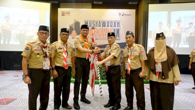 Adnan Terpilih Pimpin Kwarda Gerakan Pramuka Sulsel