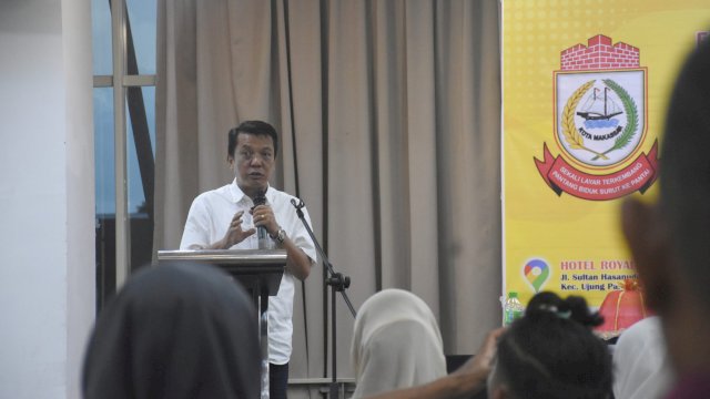 Anggota DPRD Makassar, Wahab Tahir menggelar FGD tentang Inovasi Daerah, di Hotel Royal Bay Makassar, Senin (22/1/2024).