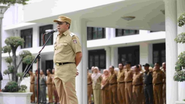 Ini Empat Pesan Danny Pomanto saat Pimpin Apel Pertama di Tahun 2024