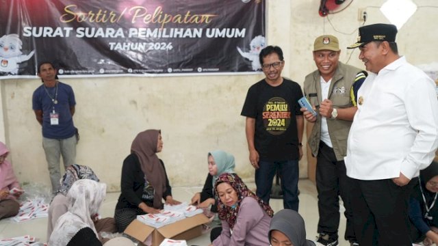 Logistik Pemilu di Pangkep Sudah Siap Dikirim Hingga ke Pulau Terluar