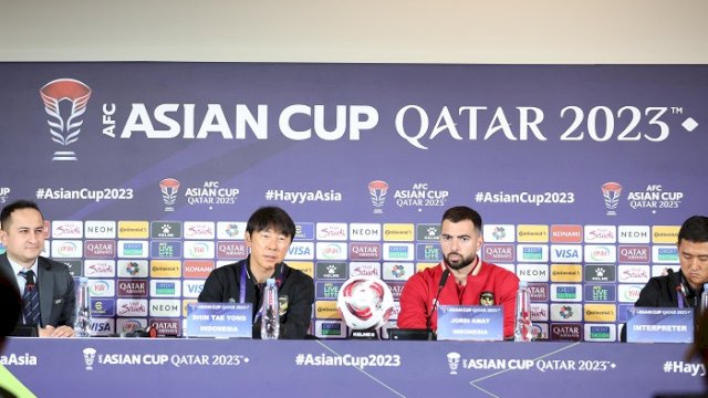 Pelatih Timnas Indonesia Shin Tae-yong. (pssi)