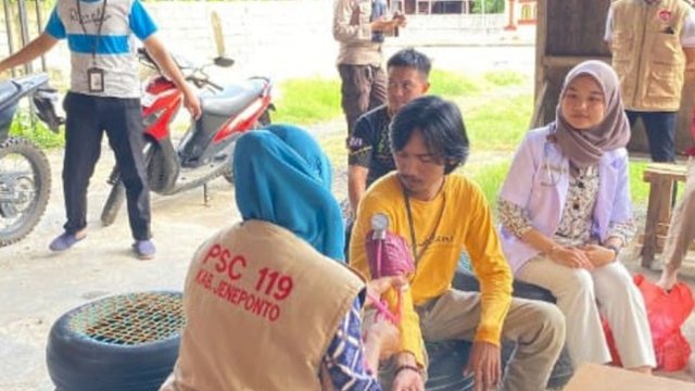 Diinisiasi Pj Gubernur Sulsel, Satgas Kesehatan TPS Sukses Bertugas Bantu Petugas Pemilu
