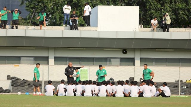 Seleksi pemain untuk Timnas U-16. (PSSI)