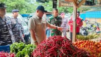 Pantau Pasar Sentral, Pj Bupati Temukan Harga Beberapa Bahan Pokok Alami Kenaikan