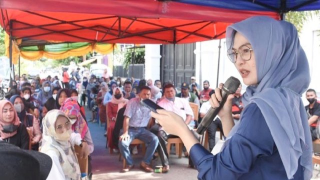 Ketua Nasdem Kota Makassar, Andi Rachmatika Dewi.