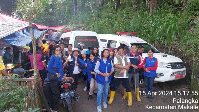 Dinkes Sulsel Kirim Bantuan untuk Korban Tanah Longsor di Tana Toraja