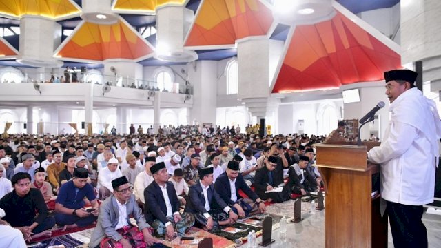 Ucapkan Selamat Hari Raya Idul Fitri, Pj Gubernur Sulsel: Momentum Mengikhlaskan dan Memaafkan
