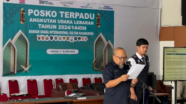 Angkasa Pura I Dirikan Posko, Puncak Arus Mudik di Bandara Sultan Hasanuddin Diprediksi 7 April
