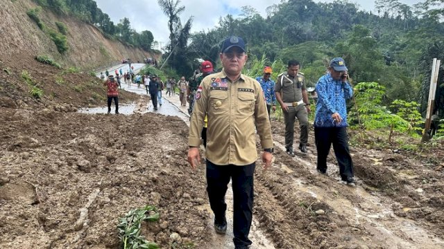 Longsor dan Tanah Bergerak di Desa Bonto Katute Sinjai, 6 Keluarga Diungsikan