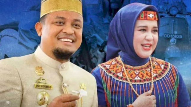 Andi Sudirman Sulaiman-Fatawati Rusdi.
