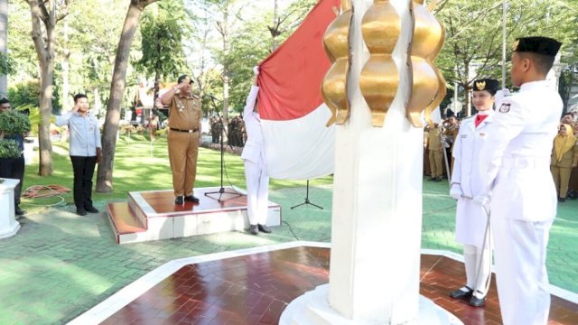 Peringatan Harkitnas, Asisten III Pemkot Makassar: Rebut Peluang Indonesia Emas dari Sekarang