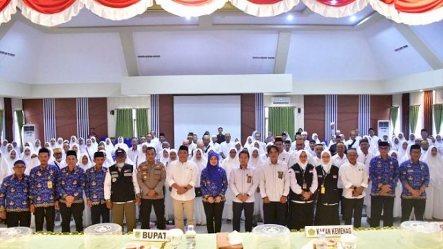 Pelepasan jemaah calon haji Luwu Utara.