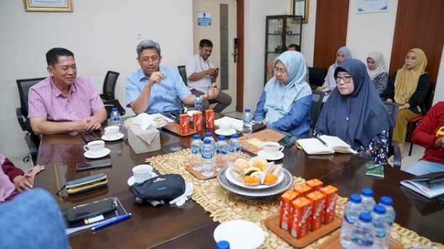 Pj Sekda Rakor dengan BPS, Bahas Pengendalian Inflasi di Sulsel