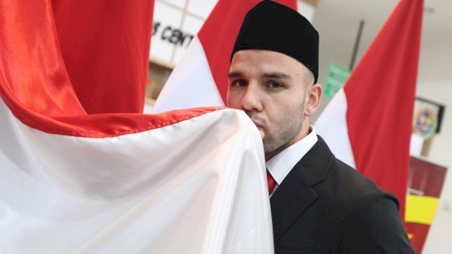 Calvin Verdonk resmi menjadi Warga Negara Indonesia (WNI). (Dok. PSSI)
