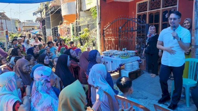 Warga Tinumbu Dalam Deklarasi Dukung Andi Seto Asapa Maju Pilwalkot Makassar