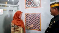 Ada Motif Tenun Rongkong di Gedung Baru Kemenkumham Sulsel