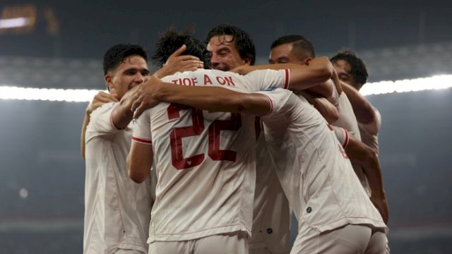 Timnas Indonesia meraih kemenangan 2-0 atas Filipina dan memastikan Indonesia lolos ke babak ketiga Kualifikasi Piala Dunia 2026 Zona Asia. (Dok. PSSI)