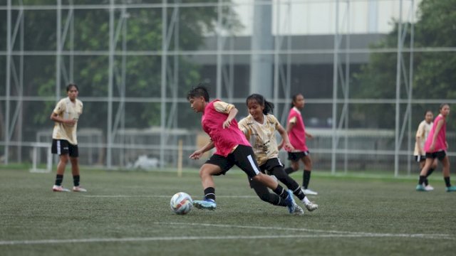 Para pemain Timnas Wanita Indonesia menjalani pemusatan latihan di Jakarta. (Dok. PSSI)