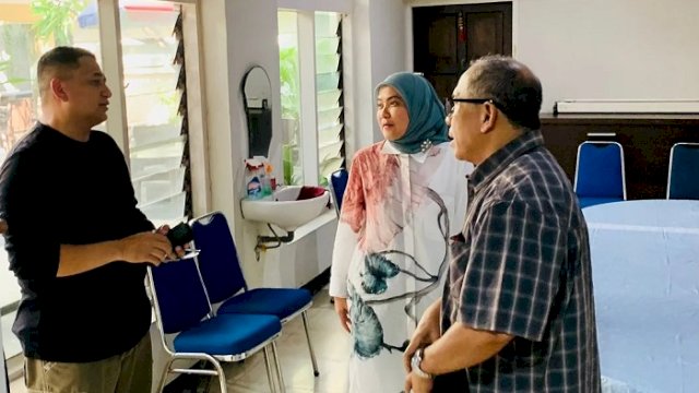 Munafri Arifuddin (Appi) melakukan pertemuan dengan Ilham Arief Sirajuddin dan Aliyah Mustika Ilham, Minggu (14/7/2024) sore.