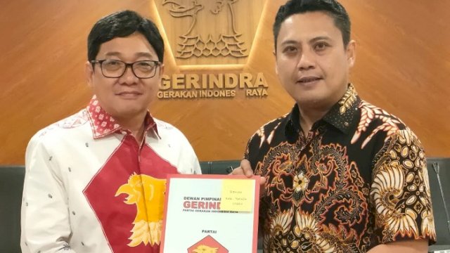 Dedi Palimbong Dapat Rekomendasi Gerindra di Pilkada Toraja Utara