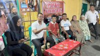 Didampingi Cicu, Seto Kunjungi Korban Kebakaran Maccini Gusung