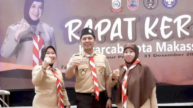 Ketua Panitia Jambore Cabang XII Kwarcab kota Makassar, Supratman.