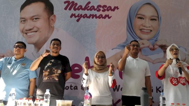 Pasangan Andi Seto Asapa-Rezki Mulfiati Lutfi akan deklarasi maju Pilwalkot Makassar. Deklrasi akan digelar di Parking LOT Phinisi Point Mal, Jl Metro Tanjung Bunga, Makassar, pada Kamis (22/8/2024) besok.