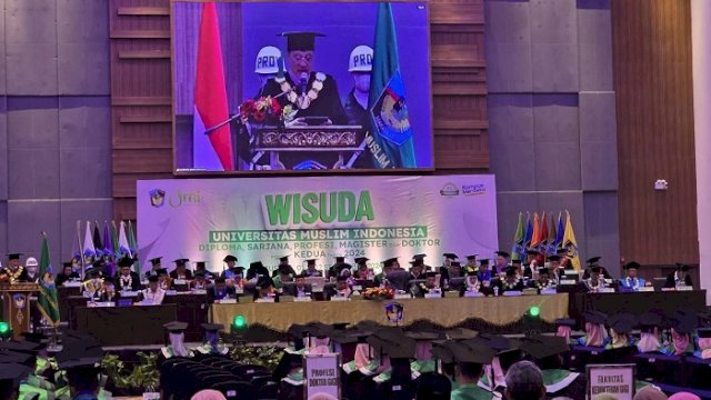 UMI Wisuda 2.779 Mahasiswa Selama Tiga Hari, Ini Pesan Rektor