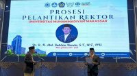 Abd Rakhim Nanda Dilantik Jadi Rektor Unismuh Makassar