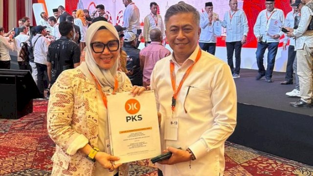 Andi Ina-Abustan Terima Rekomendasi B1KWK dari PKS untuk Maju Pilkada Barru