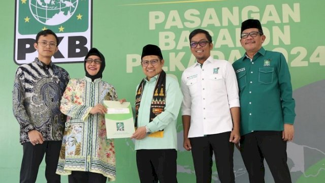 Pilwalkot Makassar: Indira-Ilham Terima Rekomendasi dari PKB